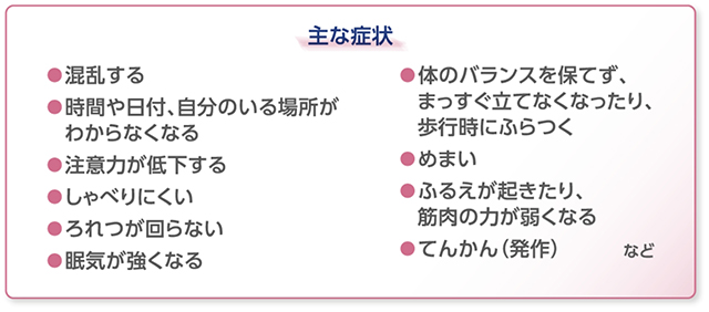 主な症状